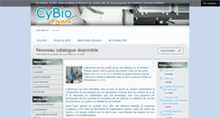 Desktop Screenshot of cybio.fr
